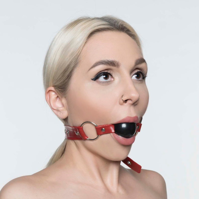 Classic latex ballgag